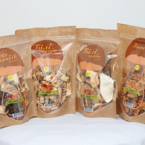 Білі гриби сушені "Дари Гуцульщини" дой/пак 30г