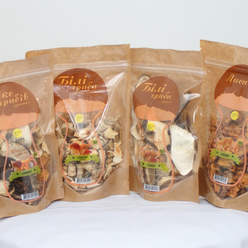 Лисички сушені "Дари Гуцульщини" дой/пак 30г