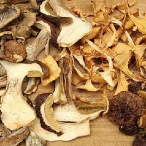 Мікс (суміш) грибів сушених "Дари Гуцульщини" (білий гриб, лисичка, сироїжка або опеньок або підосиновик